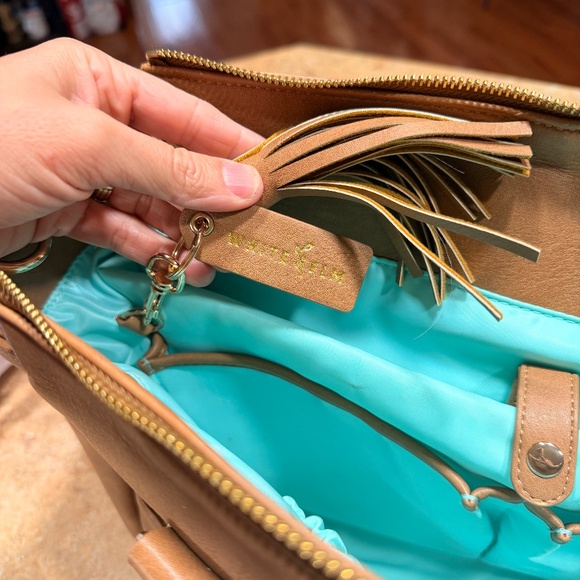 White Elm Gemini Convertible Backpack Almond - Picture 3 of 11